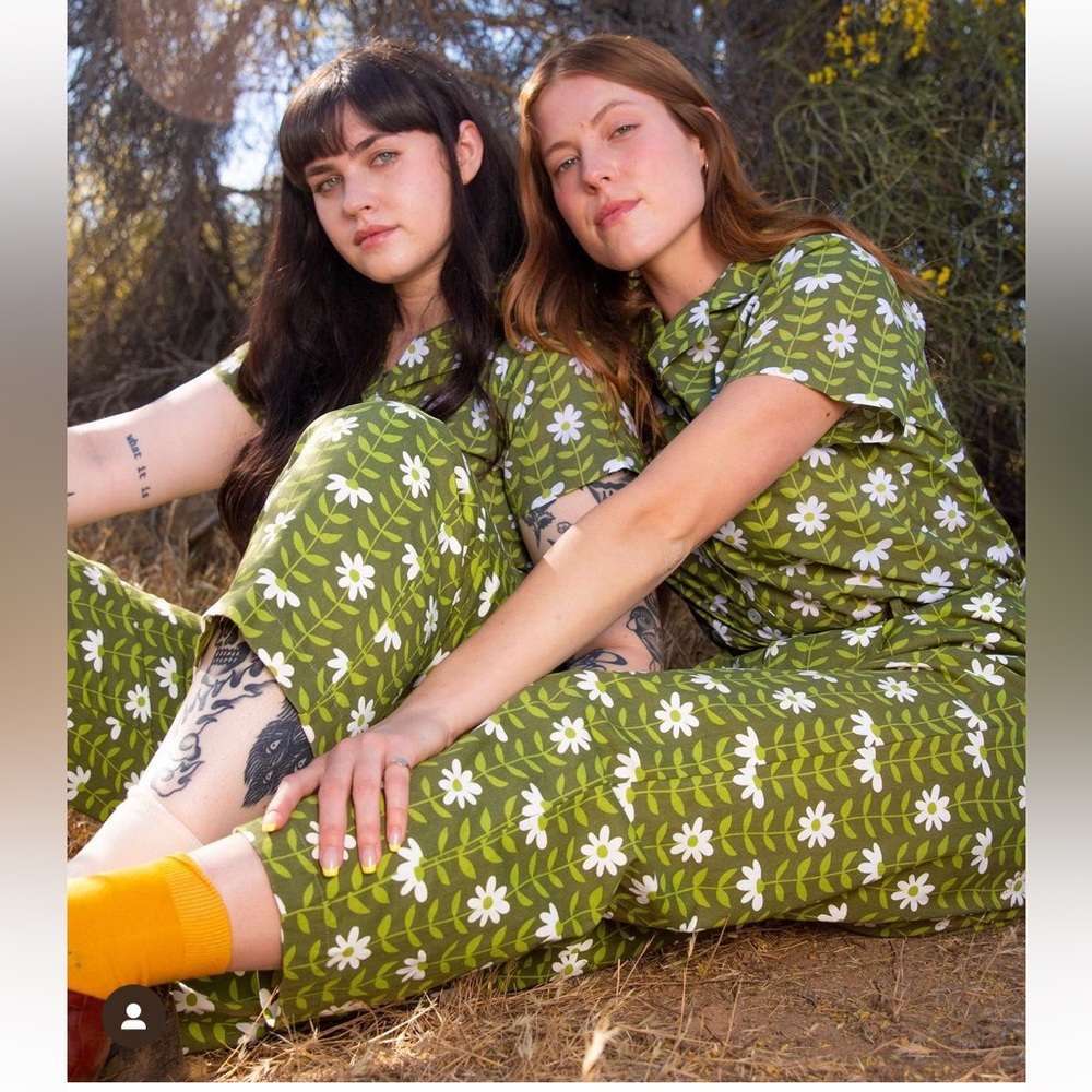 Big Bud Press Green/White Pantry Button Up Size P